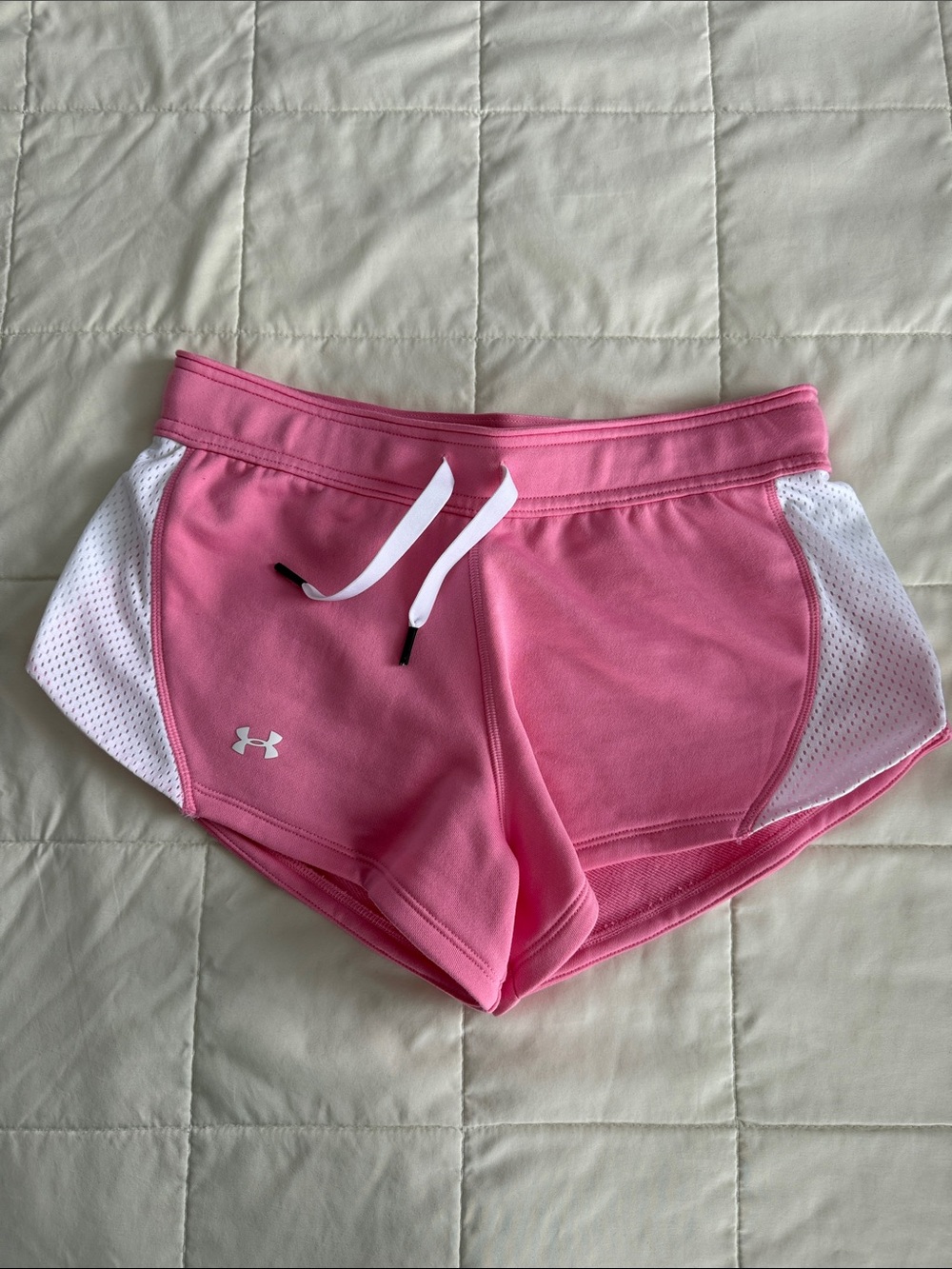 Under Armour Light Pink Athletic Shorts